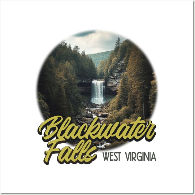 Blackwater Falls Wall Art by Billygoat Hollow